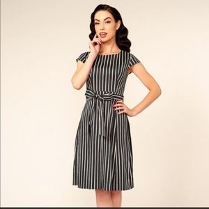 Pin Up Girl Go Lightly NWT Striped Swing Dress